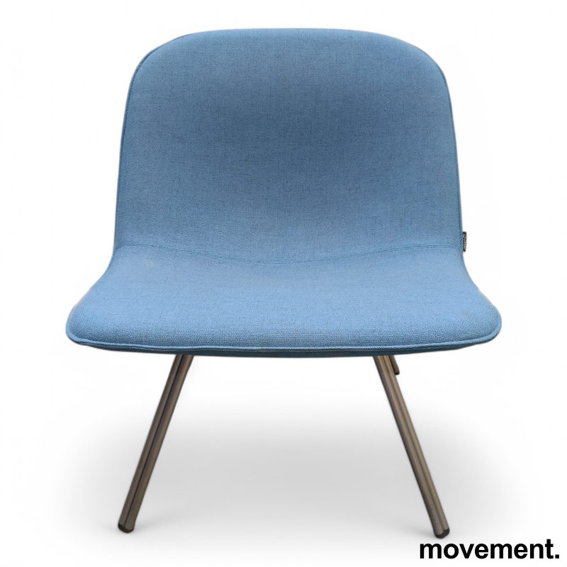 Solgt!Pal Easy Chair høy Turkis stoff, - 2 / 3