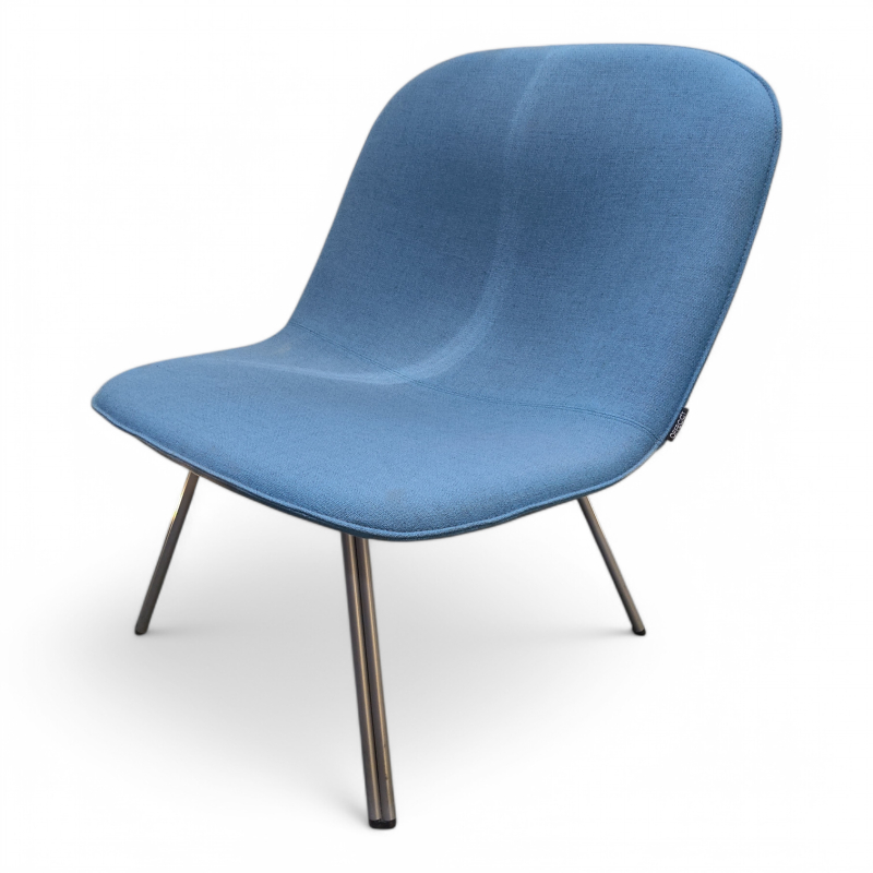 Pal Easy Chair høy Turkis stoff,