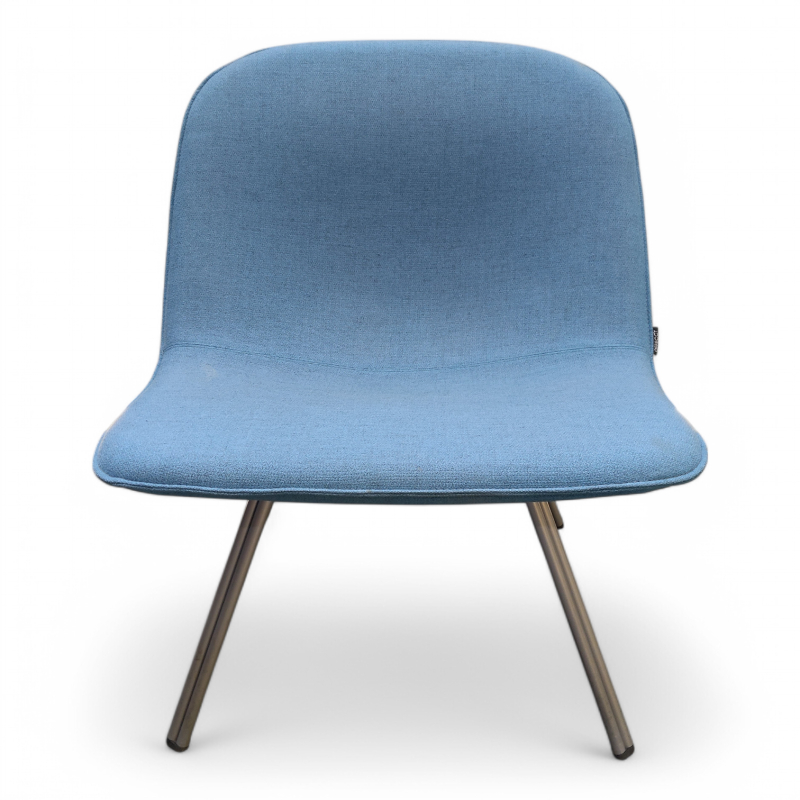 Pal Easy Chair høy Turkis stoff,