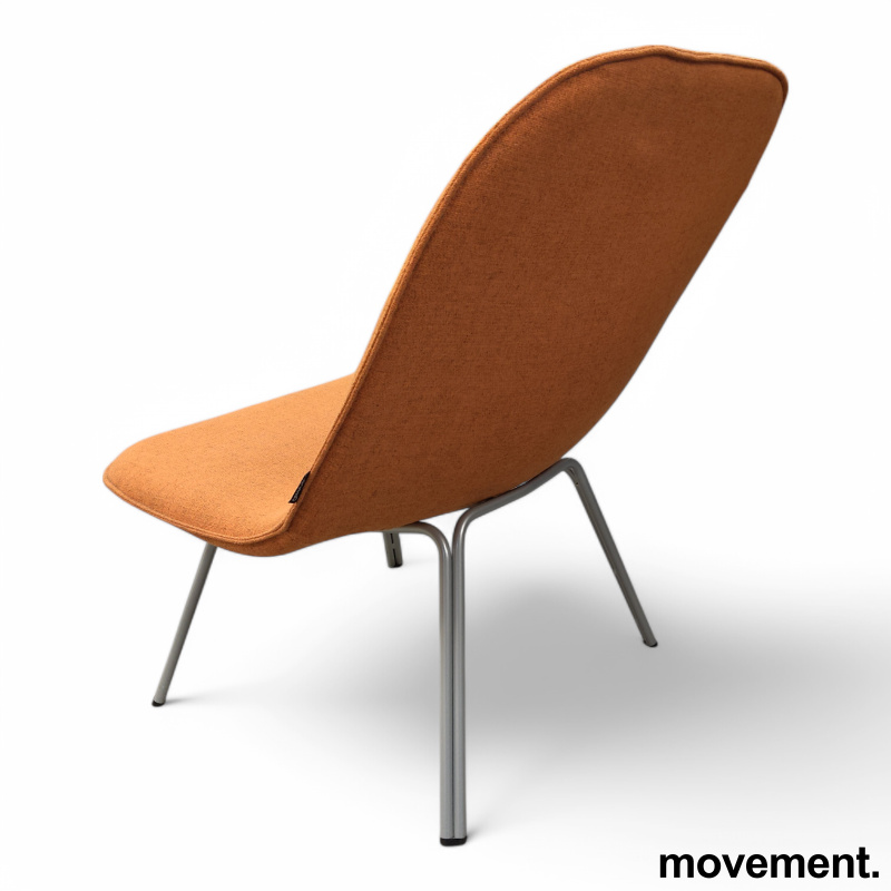 Pal Easy Chair høy Orange stoff, - 3 / 3