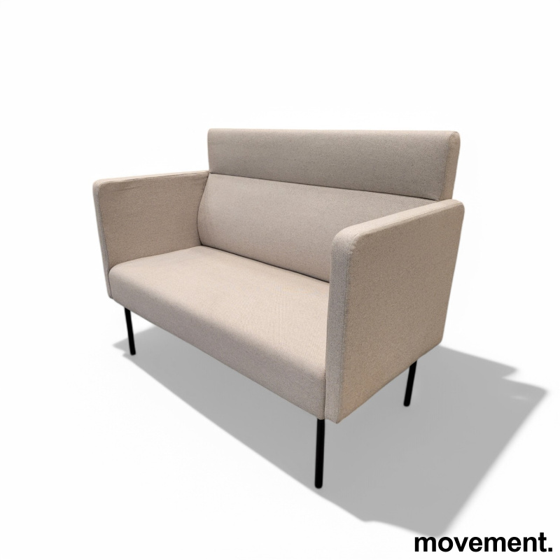 2-seter sofa i beige stoff fra VAD, - 2 / 4