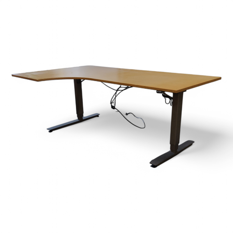 Izi pro hjørneskrivebord 200x120cm,
