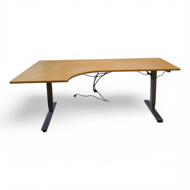 Izi pro hjørneskrivebord 200x120cm,