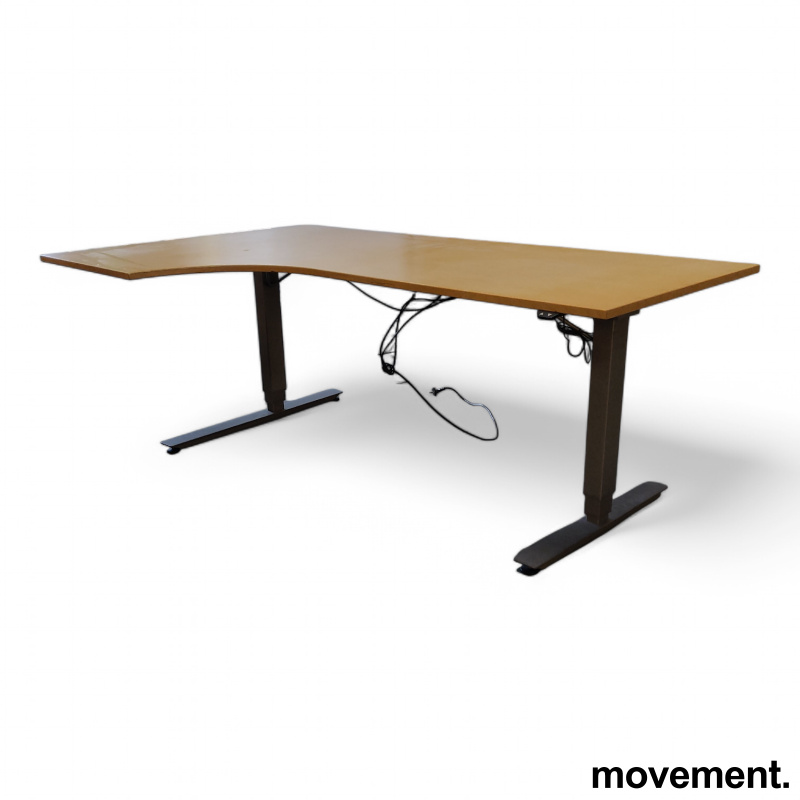 Izi pro hjørneskrivebord 200x120cm, - 2 / 2