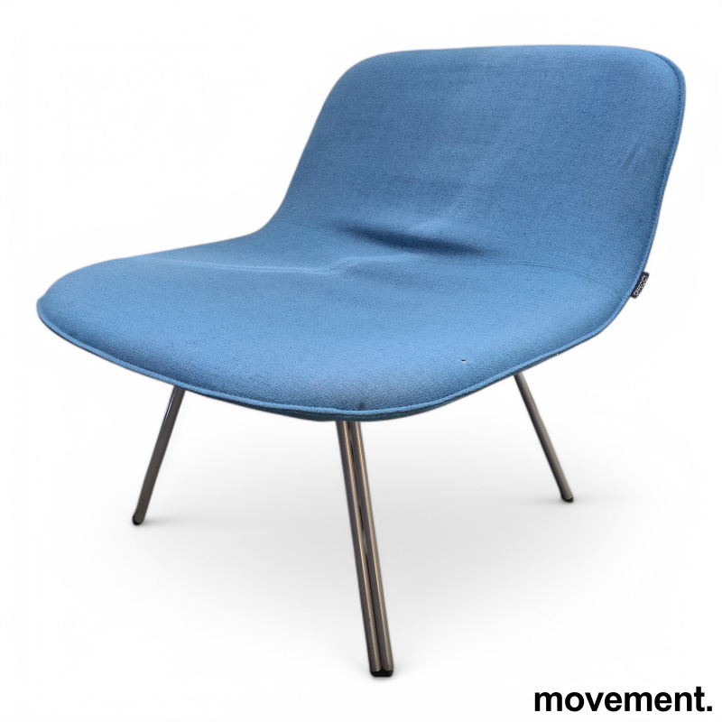 Pal Easy Chair, Lav Turkis stoff, - 1 / 3