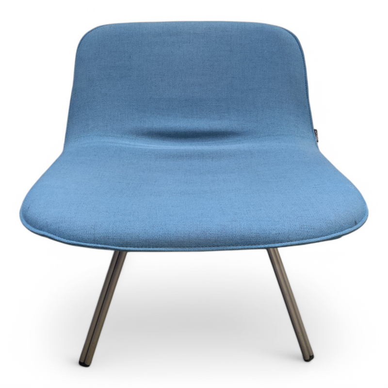 Pal Easy Chair, Lav Blått, melert