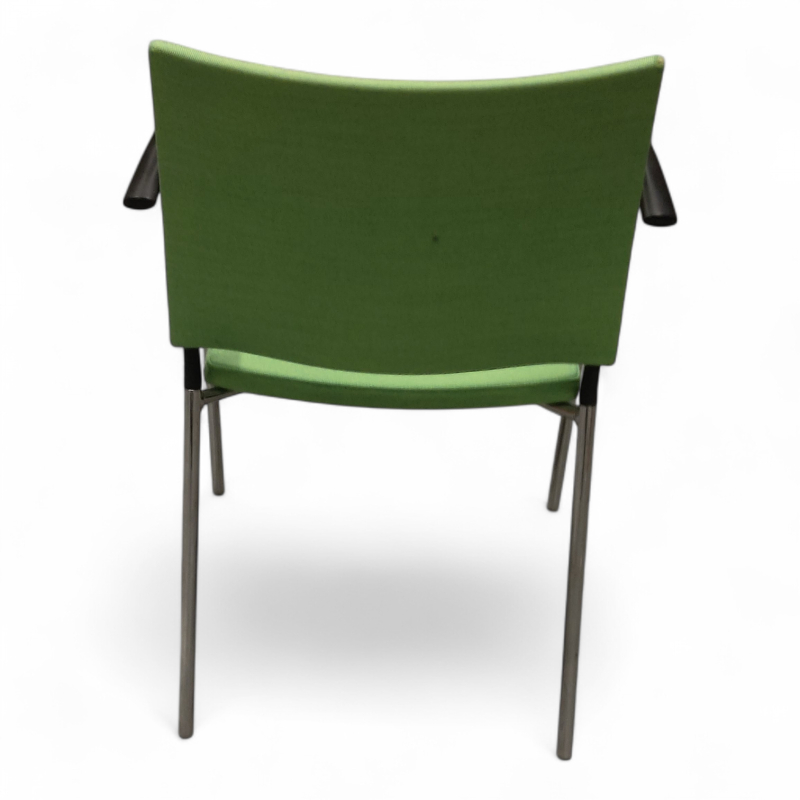 Spira armchair 4 legs grønn, ben i