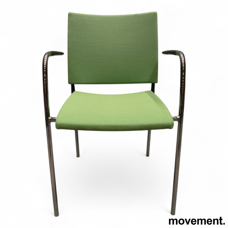 Spira armchair 4 legs grønn, ben i - 1 / 2