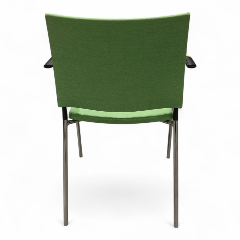 Spira armchair 4 legs grønn, ben i
