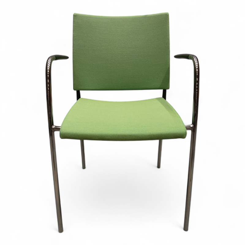 Spira armchair 4 legs grønn, ben i