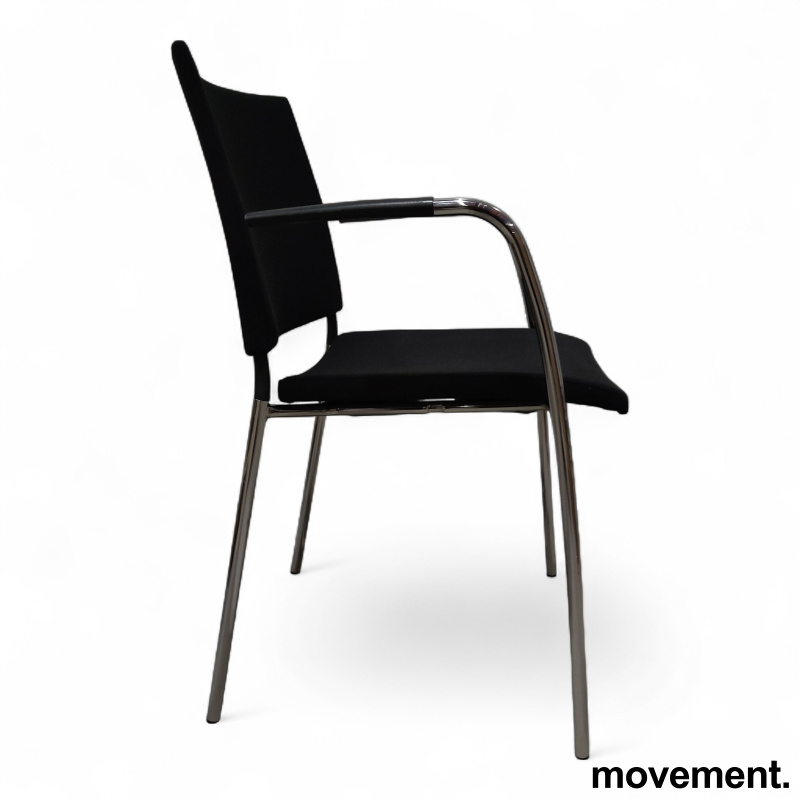 Spira armchair 4 legs sort, ben i - 2 / 4