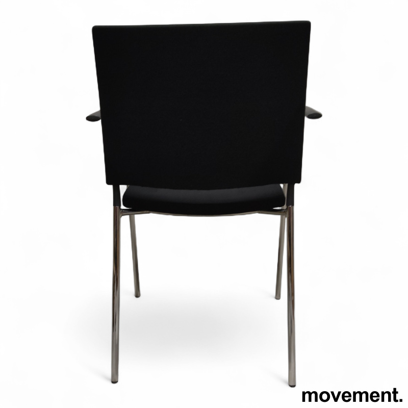 Spira armchair 4 legs sort, ben i - 4 / 4