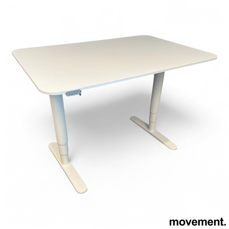 Bekant hevsenk 120x80 Hvit, Pent - 1 / 2