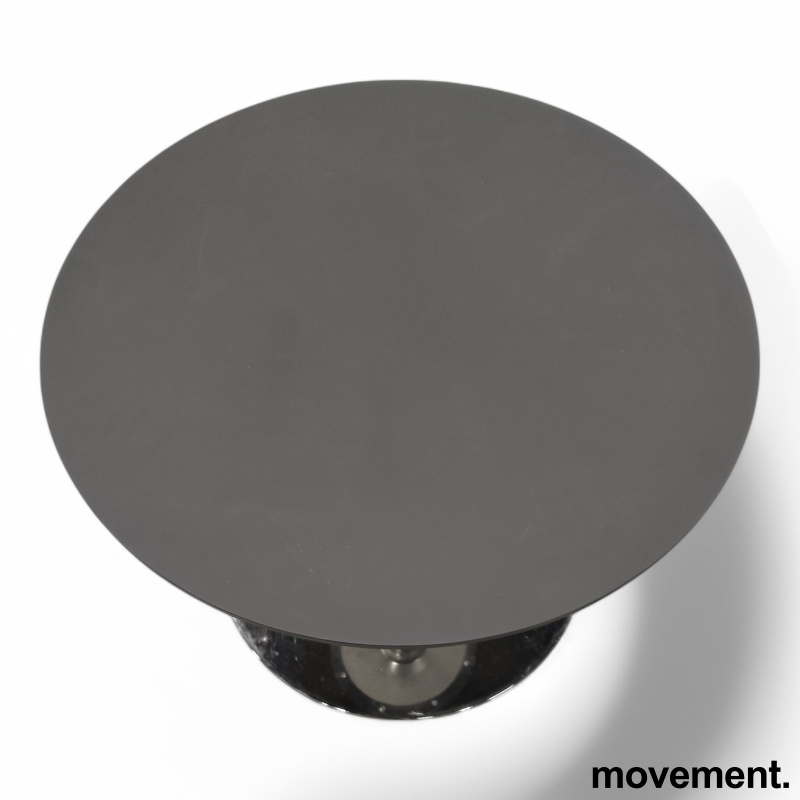 Loungebord Ø=70cm, høyde 52cm Sort - 2 / 3
