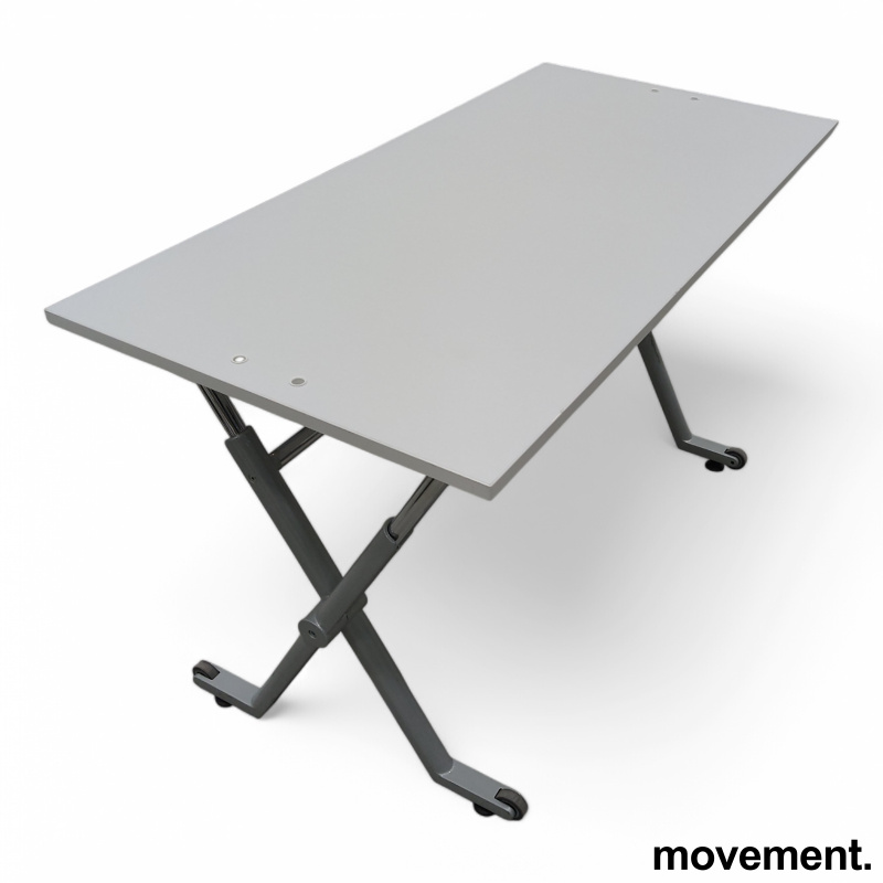Folio Table 120x60cm Hvit, krom - 2 / 4