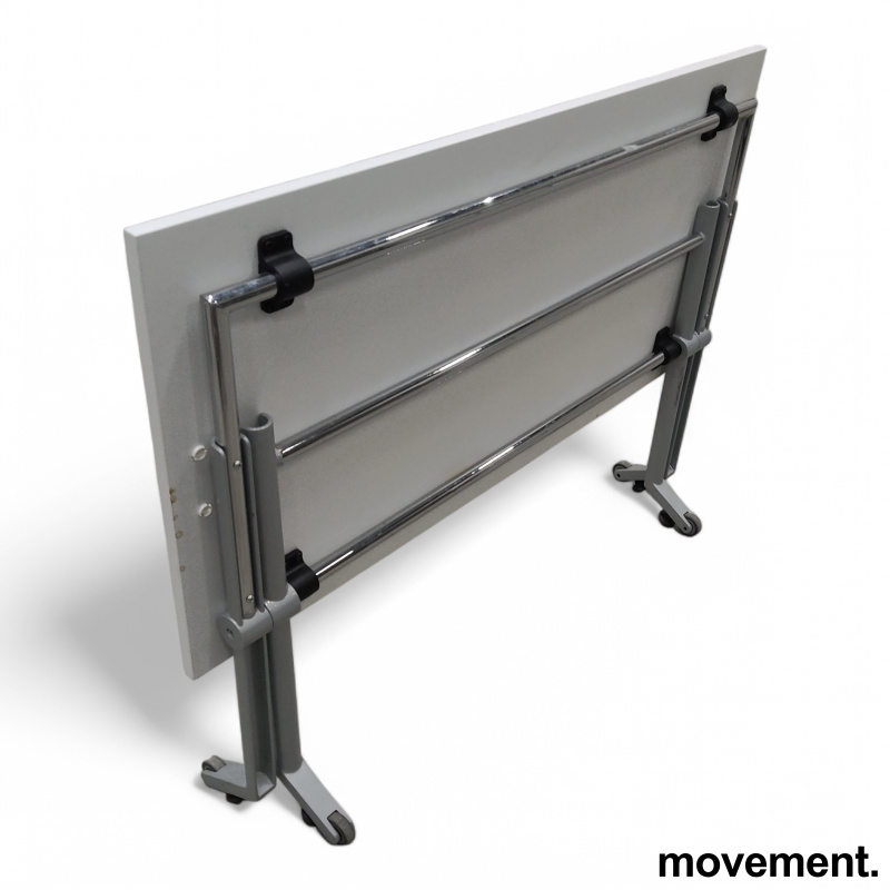 Folio Table 120x60cm Hvit, krom - 4 / 4