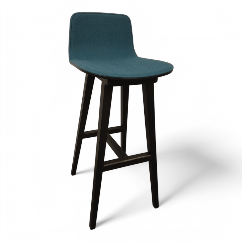 Kuskona high stool Sete i turkis