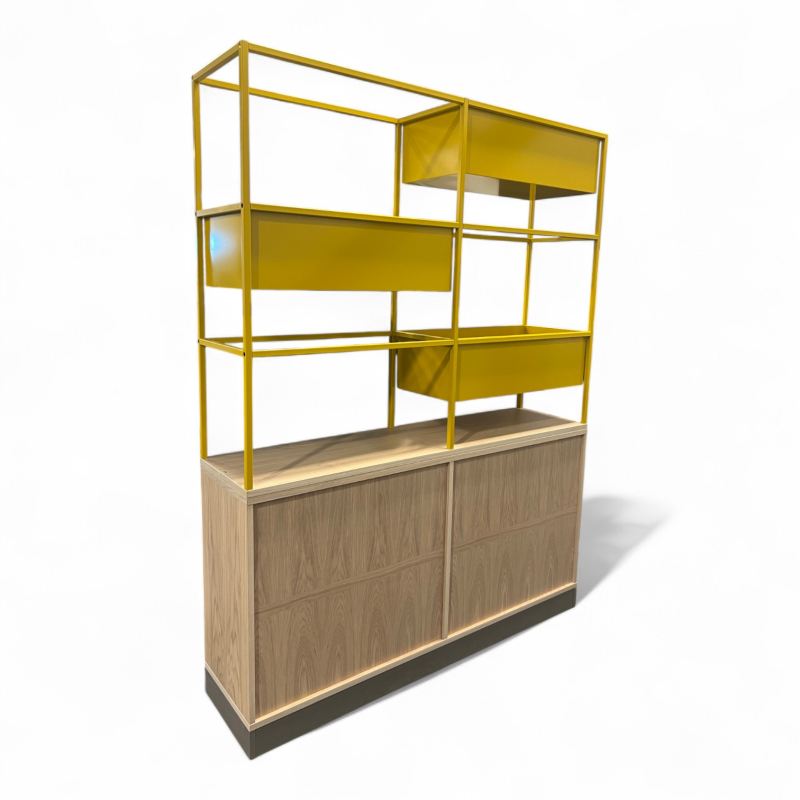 Romdeler i ask finer / dyp gul fra