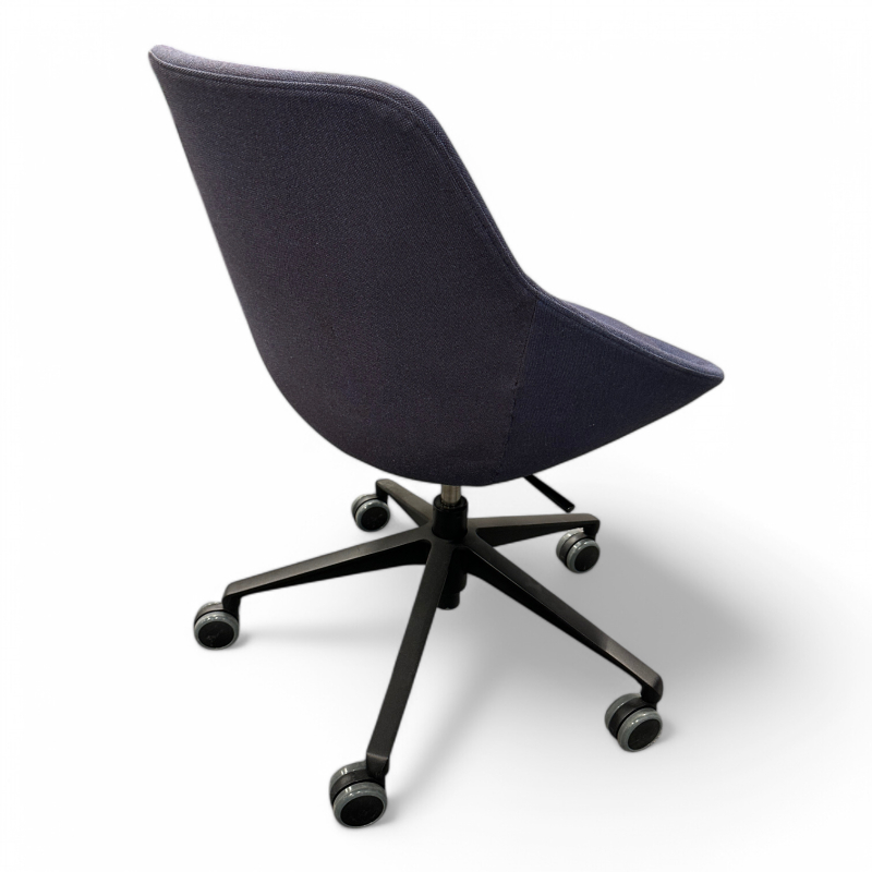 Ezy low med hjul Mørkt blått stoff