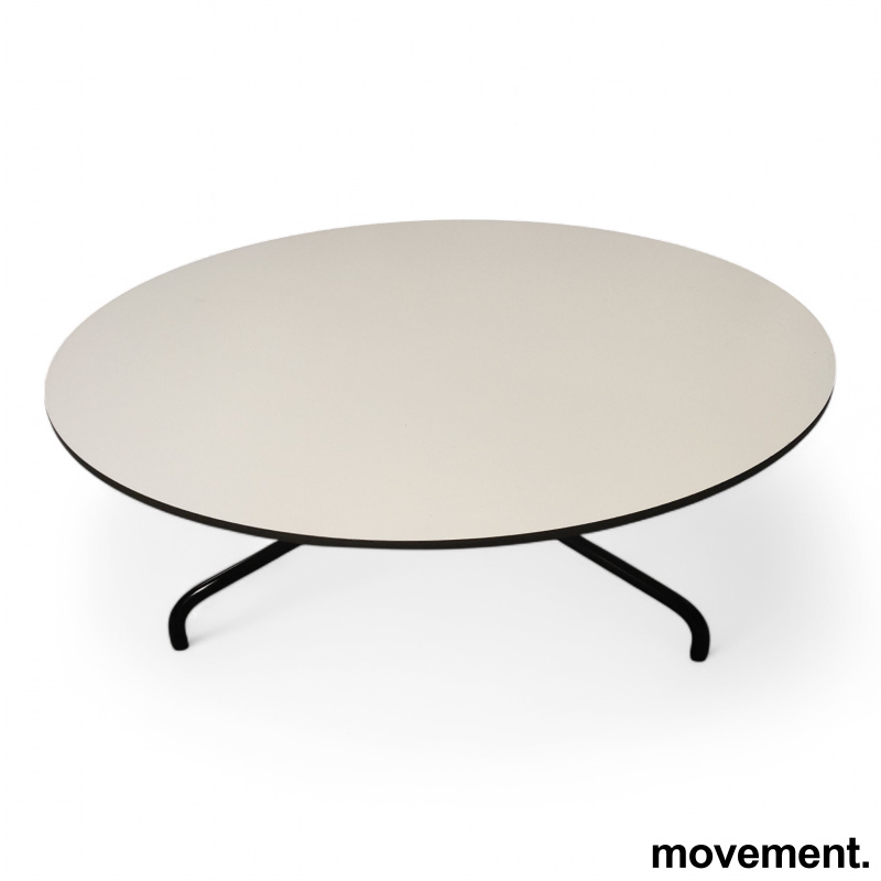 Bond lounge Ø=100cm Hvit laminat - 2 / 2