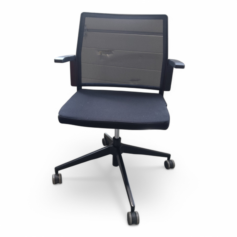 Dis, lav mesh-rygg, hjul og armlene