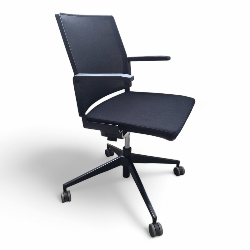 Dis, lav mesh-rygg, hjul og armlene