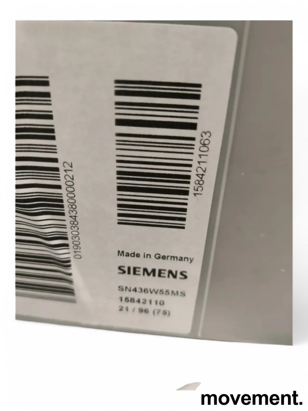 Solgt!Oppvaskmaskin fra Siemens IQ300 - 4 / 4
