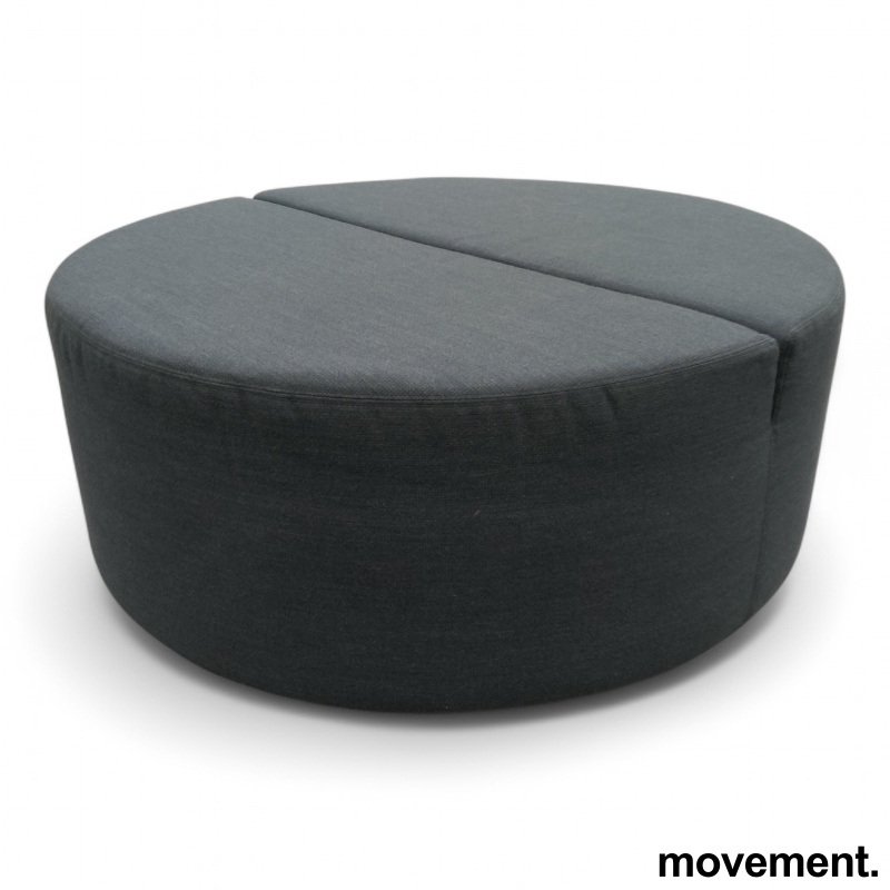 Movie puff Ø=90cm Grønt stoff, - 2 / 2