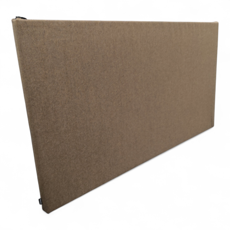 Face bordskjerm 120x65cm Brunt