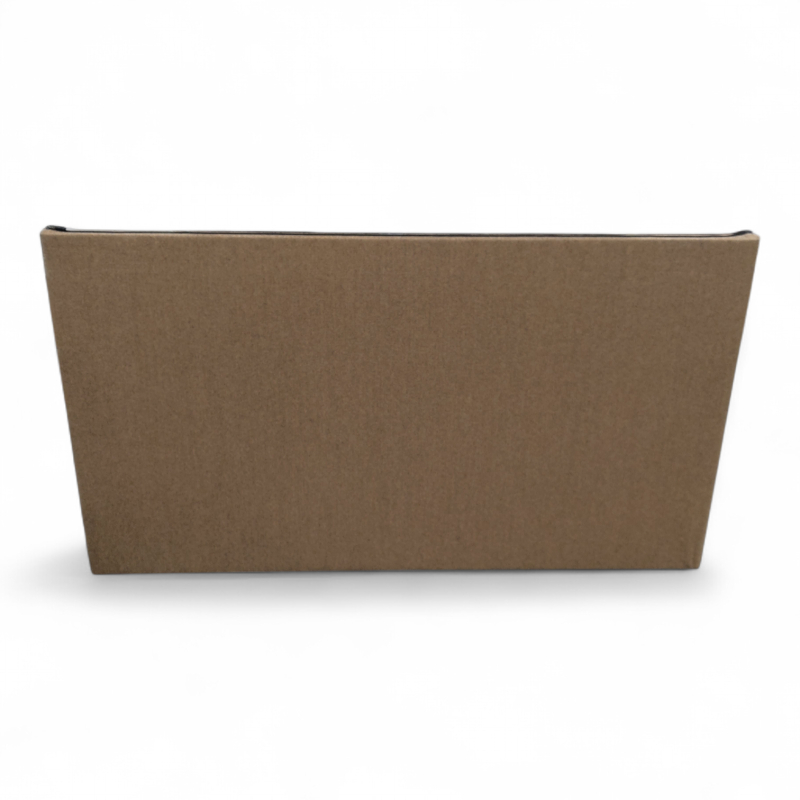 Face bordskjerm 120x65cm Brunt