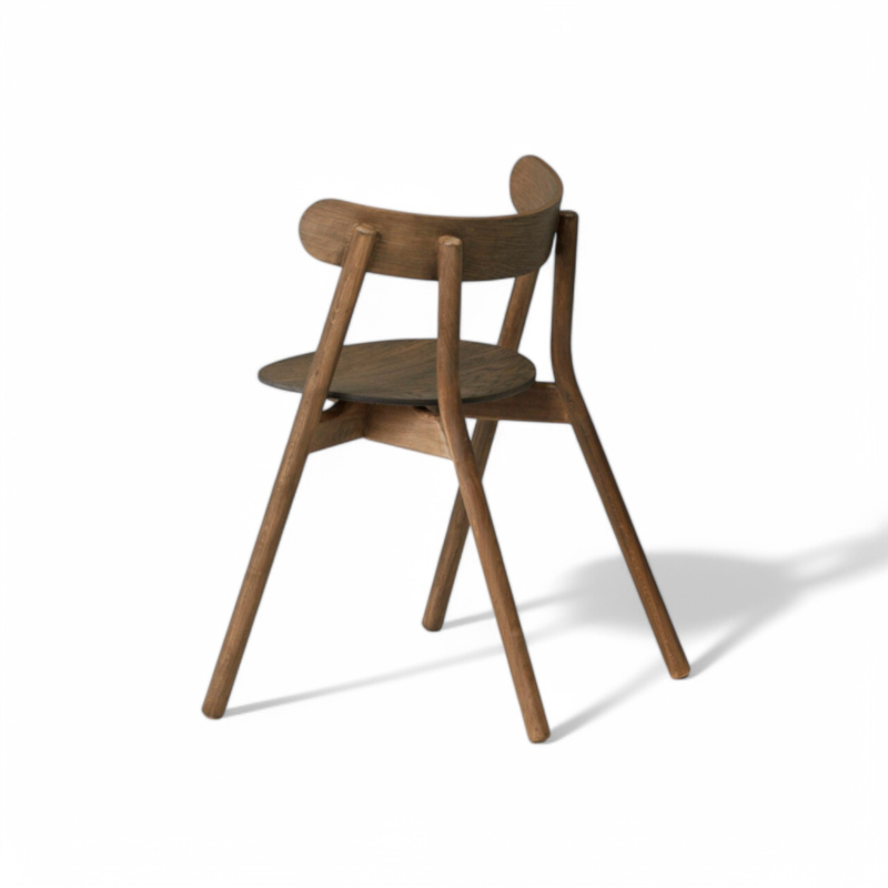Oaki dining chair Smoked oak, Ny
