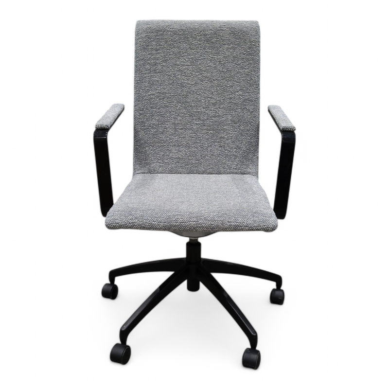 Woods med hjul og armlene Gråblått