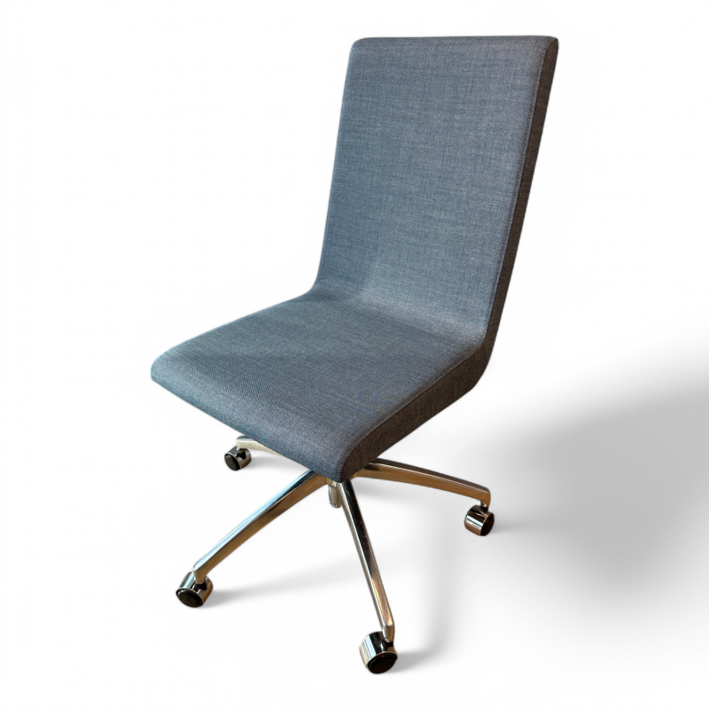 Woods med hjul Blågrått stoff