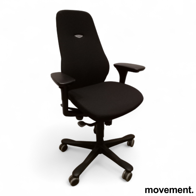 Plus 8 8782 med armlene Sort stoff - 1 / 2
