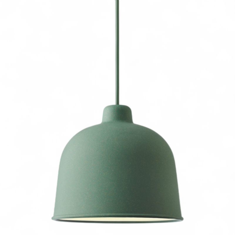 Grain Pendant Lamp Dusty Green,