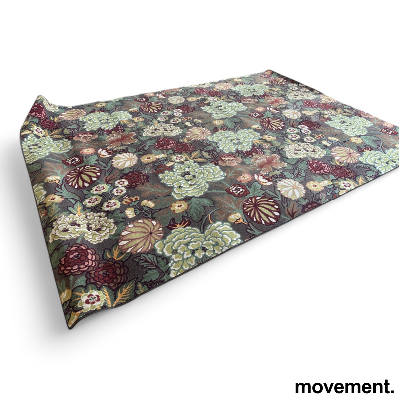 Full bloom teppe 350x250cm Green, - 1 / 2