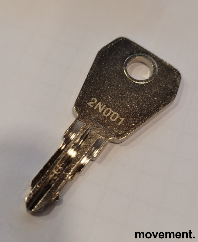Reset nøkkel / Master key 2Y001 /