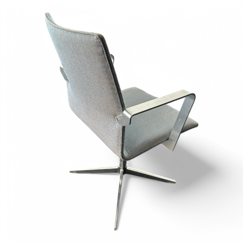 FourCast XL med armlene Blått stoff