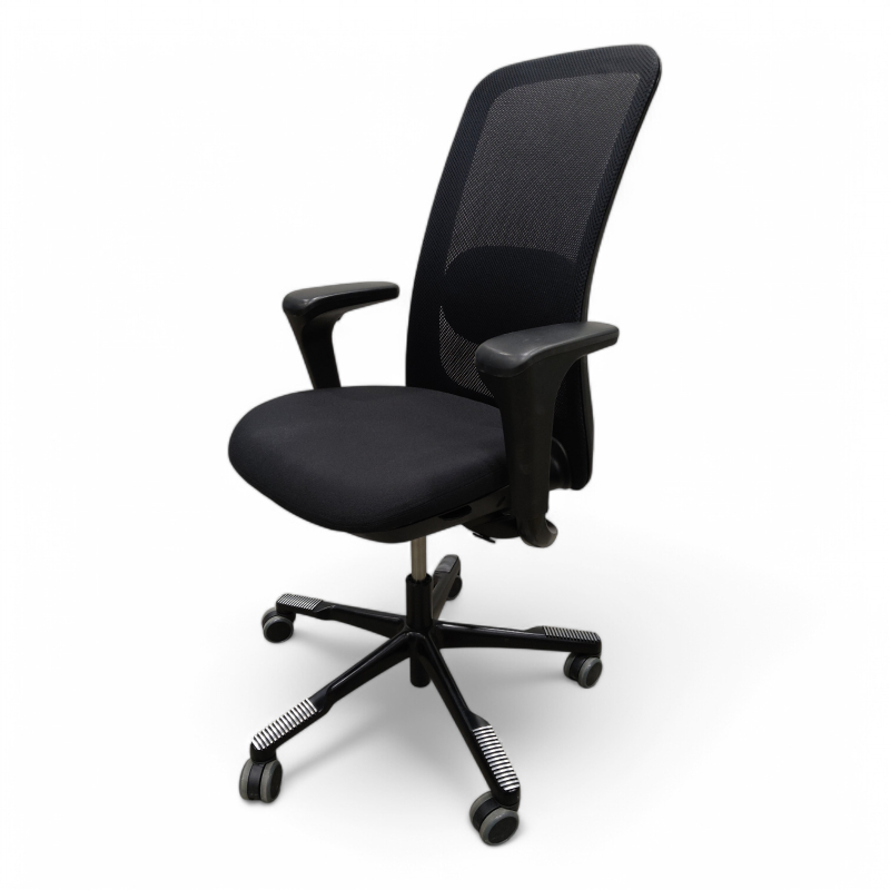 Sofi 7500, slideback armlene Sort