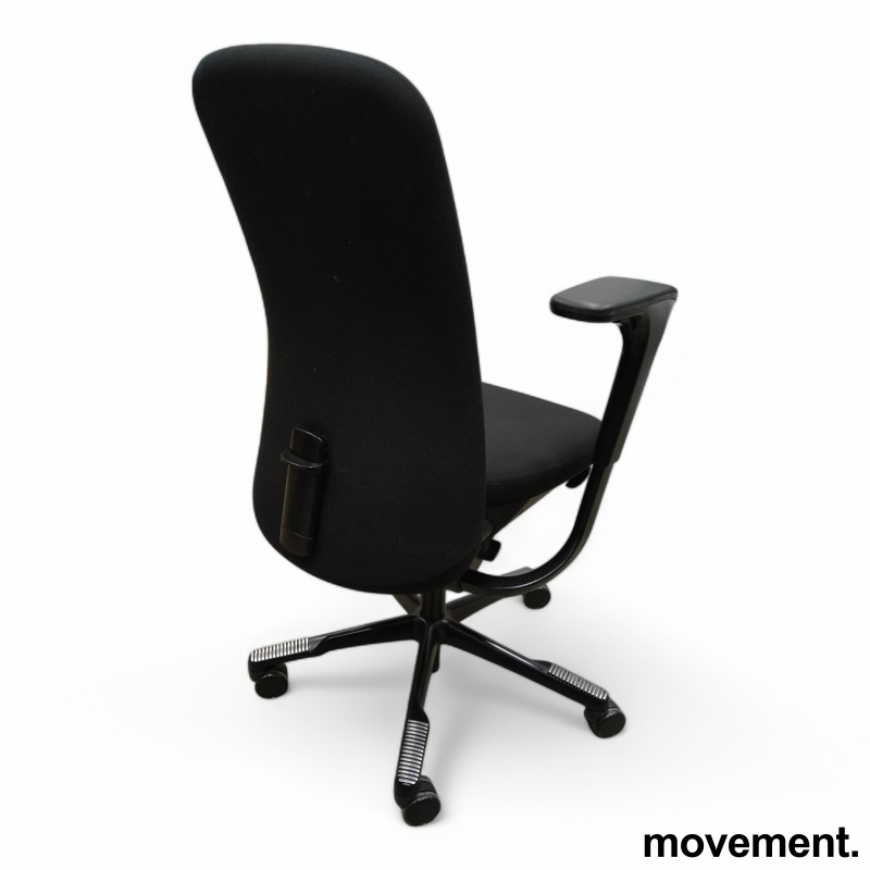 Sofi 7300, slideback armlene Sort - 3 / 3