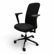 Sofi 7300, slideback armlene Sort - 1 / 3
