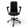 Sofi 7300, slideback armlene Sort - 2 / 3