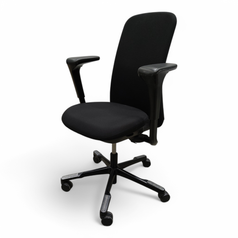 Sofi 7300, slideback armlene Sort