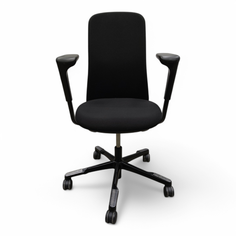 Sofi 7300, slideback armlene Sort