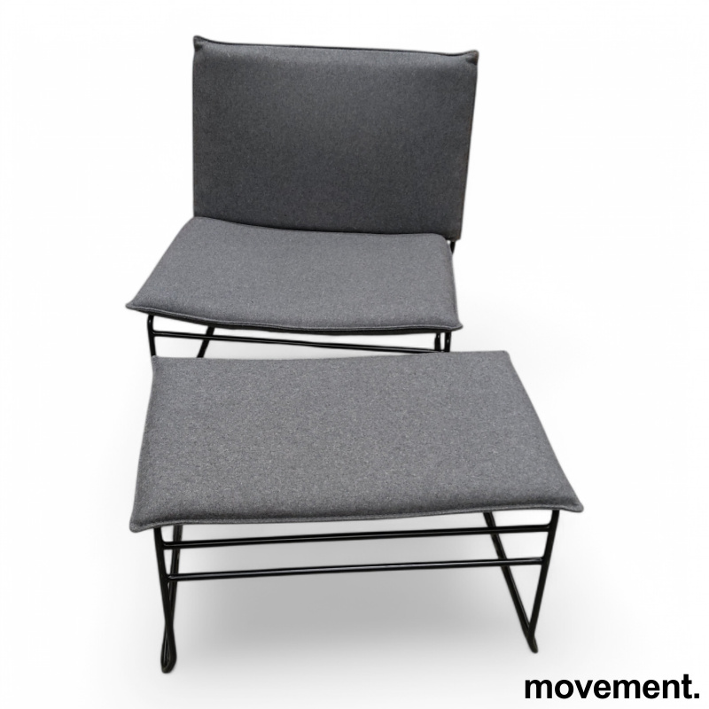 Kvist lounge chair med ottoman og - 2 / 2