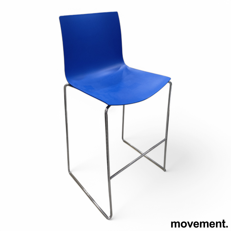 Catifa 46 barstol plastsete Blått - 1 / 2