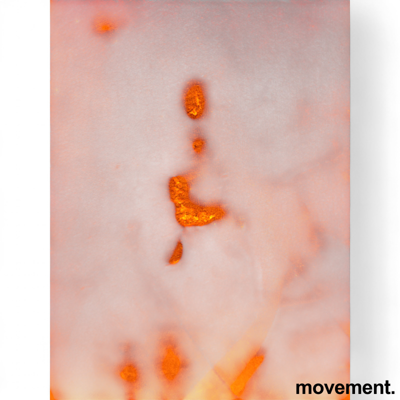 Uchiwa quilted Rustrød velour, ben - 3 / 6