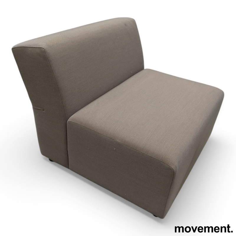 OK 104 Varmgrått stoff (Kvadrat - 1 / 2