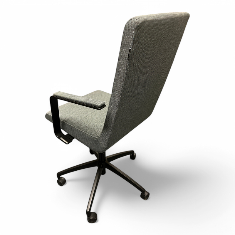 Woods med hjul og armlene Blågrått