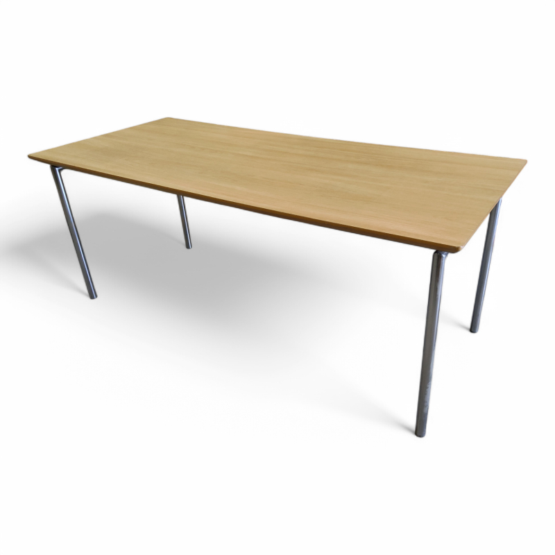 Kantinebord 180x80cm Eik laminat,